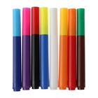 УЦЕНКА Фломатеры 7 цветов+1штука меняющая цвет, МАГИК, ТОЛСТЫЕ, вертилируемый колпачок - Фото 2