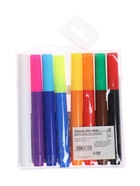 УЦЕНКА Фломатеры 7 цветов+1штука меняющая цвет, МАГИК, ТОЛСТЫЕ, вертилируемый колпачок - Фото 6