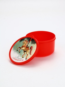 Ланч - бокс круглый «Новогодние мечты сбываются», 500 мл