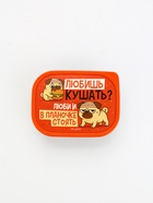 Ланч - бокс прямоугольный «Мопс», 500 мл - Фото 5