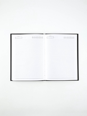 Ежедневник А5, 80 листов в твердой обложке «С понедельника начну»