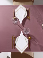 Набор салфеток с золотым люрексом «Этель», 2 шт., 50×50 см, белые - Фото 3