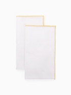 Набор салфеток с золотым люрексом «Этель», 2 шт., 50×50 см, белые - Фото 11