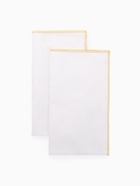 Набор салфеток с золотым люрексом «Этель», 2 шт., 50×50 см, белые - Фото 13