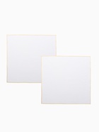 Набор салфеток с золотым люрексом «Этель», 2 шт., 50×50 см, белые - Фото 6