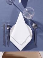 Набор салфеток с серебряным люрексом «Этель», 2 шт., 50×50 см, белые - Фото 6