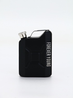 Фляжка для алкоголя forever young, нержавеющая сталь, 120 мл