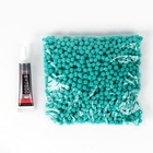 УЦЕНКА Игрушка помпонами «Медведь», мятный - Фото 3