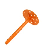 УЦЕНКА Дюбель ТУНДРА, для утеплителя, НЕТ ГВОЗДЕЙ, 10×120 мм, оранжевый, 50 шт. - Фото 2