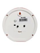 Будильник «Весёлые гномы», плавный ход, d=15 см, красный - Фото 4