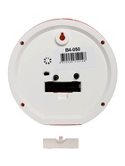 Будильник «Весёлые гномы», плавный ход, d=15 см, красный - Фото 5