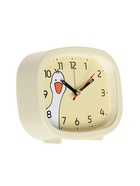 Будильник «Гусь», плавный ход, 12.5×10.5 см, жёлтый - Фото 3