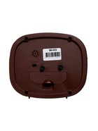 Будильник «Капибара», плавный ход, 12.5×10.5 см, корпус коричневый - Фото 4