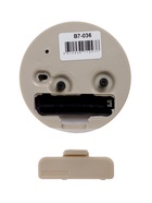 Будильник «Медвежонок», плавный ход, d=8 см, бежевый - Фото 5