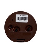 Будильник «Капибара», плавный ход, d=8 см, корпус коричневый - Фото 4