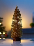 Фигура светодиодная «Ёлка золотистая» 30 см, 20 LED, от батареек AG13×3, свечение тёплое белое - Фото 2