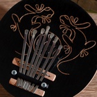 УЦЕНКА Сувенирный музыкальный инструмент «Калимба узор» круглая 7×14×14 см - Фото 3