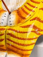 УЦЕНКА Сувенир дерево «Котёнок рыбак» жёлтый 9×9×20 см 10942954