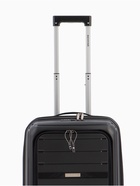 УЦЕНКА Чемодан 20", PP, 38×22×56, отд на молнии, отд/ноут, код замок, 4 колеса, черный - Фото 6