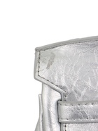 УЦЕНКА Сумка женская 24×14×19, отд на клапане, длин ремень, серебро 10942996