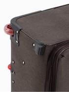 УЦЕНКА Чемодан бол 28", 44×30×72, отд. на молнии, расш код замок, 3 кол, 2 н/карм, коричневый 980 10942999