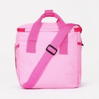 УЦЕНКА Сумка термо Пикник 5.8 л, 23×15×17, отд на молнии, 2 н/кармана, регул ремень, розовый 967374 - Фото 2