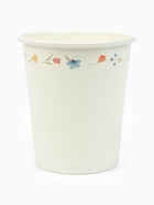 Посуда бумажная одноразовая «Керамика с цветами», белая, на 12 персон - фото 58175228