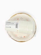 Посуда бумажная одноразовая «Керамика с цветами», белая, на 12 персон - фото 58175235