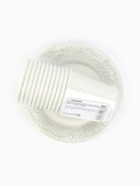 Посуда бумажная одноразовая «Керамика» белая, на 12 персон - фото 58056615