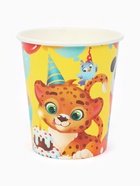 Посуда бумажная одноразовая «С Днём рождения», на 12 персон - фото 118613752