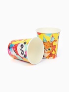 Посуда бумажная одноразовая «С Днём рождения», на 12 персон - фото 118613754