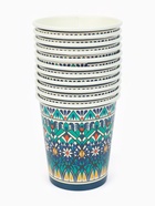 Посуда бумажная одноразовая «Узбекская», на 12 персон - фото 58175249