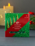 Набор свечей ароматических чайных «Снежный кипарис», 9 шт. - Фото 5