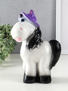 Копилка для денег «Лошадь в панаме», гипс, 25×18×11 см, белый - фото 58056655