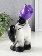 Копилка для денег «Лошадь в панаме», гипс, 25×18×11 см, белый - фото 58056657