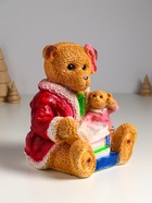 Копилка для денег «Два медведя с книгами», гипс, 20×17.5×16.5 см - фото 58056702