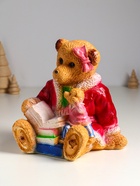 Копилка для денег «Два медведя с книгами», гипс, 20×17.5×16.5 см - фото 58056704