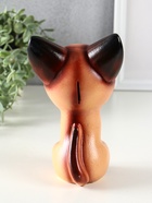 Копилка для денег «Котёнок сиамский», гипс, 19.5×12×12.5 см - фото 809259218