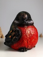 Копилка для денег «Снегирь», полистоун, с глиттером, 36×34 см - Фото 2