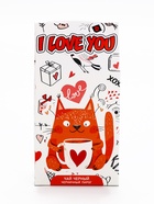 Чай черный I love you, со вкусом черничный пирог, 50 г - Фото 2