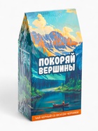 Чай черный «Покоряй вершины», со вкусом черничный пирог, 50 г - Фото 5
