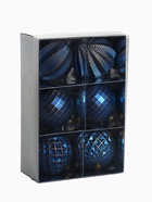 Набор ёлочных шаров «Вестон», d=8 см, 6 шт., галант, синий 10875256