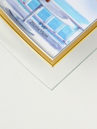 Фоторамка для фото 15×20 см «Золотой кант», стекло, горизонтальная, закруглённая, прозрачная, 23.5×20.5 см - Фото 3