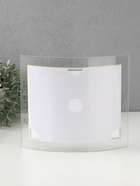 Фоторамка для фото 15×20 см «Золотой кант», стекло, горизонтальная, закруглённая, прозрачная, 23.5×20.5 см - Фото 4