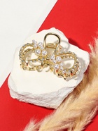 Крабик для волос «Абриль», 6 см, золото - фото 809259332