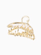 Крабик для волос «Абриль», 6 см, золотистый - Фото 3