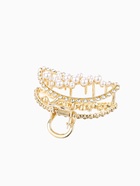 Крабик для волос «Абриль», 6 см, золото - фото 809259338