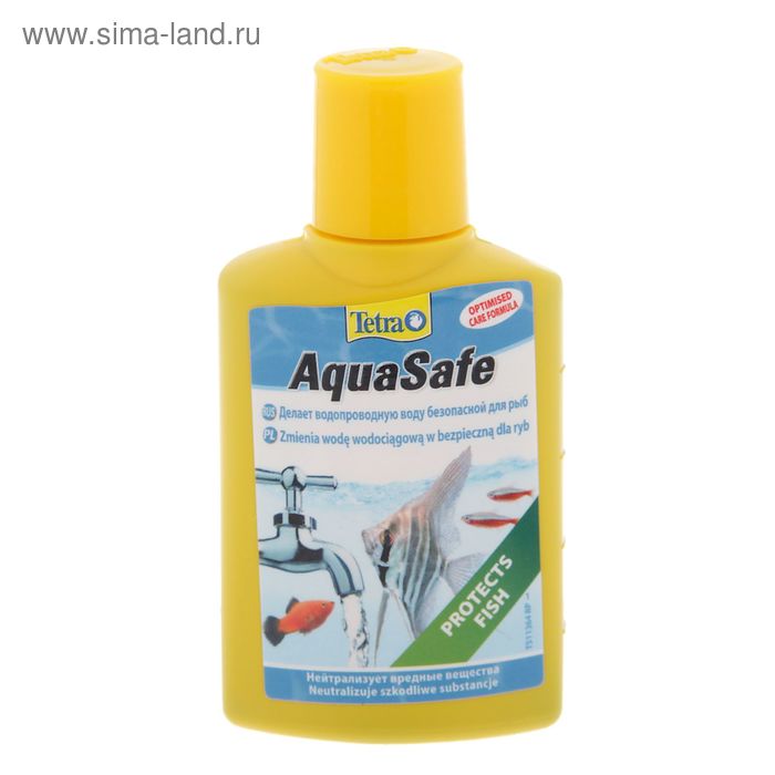 Кондиционер для подготовки воды AquaSafe   50мл на 100л - Фото 1