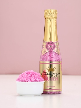 Соль для ванны Champagne Queen, 285 г, аромат фрукты со льдом, Чистое счастье