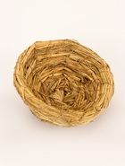 Гнездо для птиц плетёное из соломы, 13.5×5 см - Фото 2